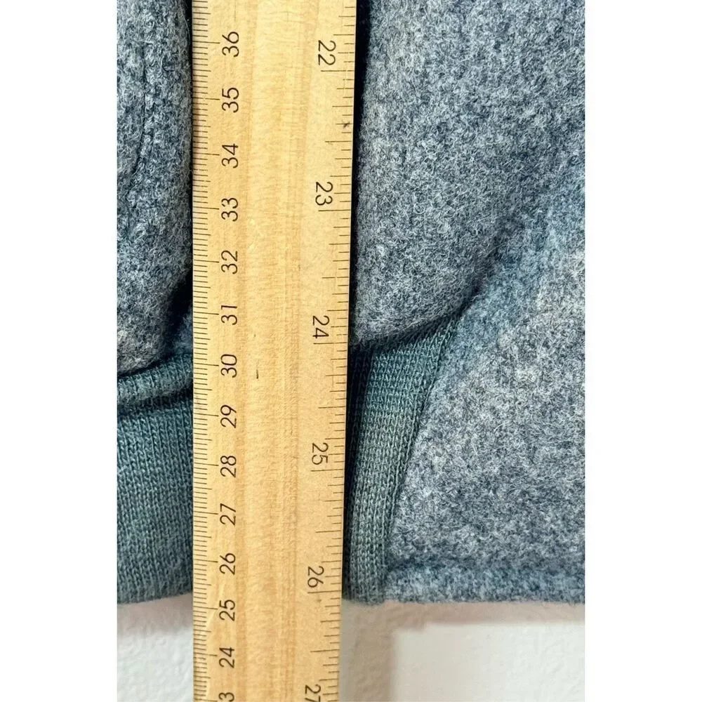 The North Face Rare 80's Vintage 100% Wool Lined Men's Button Front  Coat Large